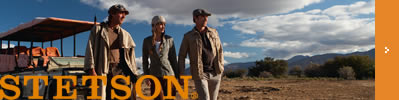 Gewinnen Sie mit Stetson USA einen Trip nach S�dafrika. Stetson H�te, M�tzen und Caps werden Sie begleiten.