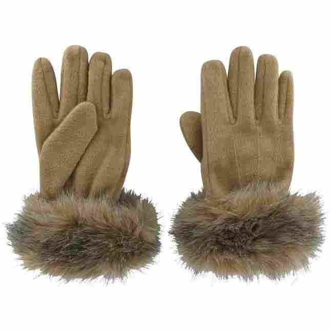 Fleece Damenhandschuhe Webpelz by Gebeana