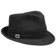 Starlight Trilby Filzhut schwarz