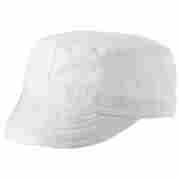 Army Round Destroyed Cap white
