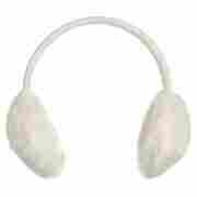 Pompon Earmuffs by McBURN white