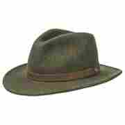 Yutan Wool Hat by Stetson olive