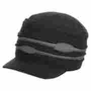 Saturn Knit Hat black