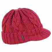 Britta Woll Visorcap by McBURN fuchsia