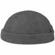 Fleece Dockercap grau