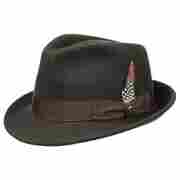 Elkader Trilby by Stetson brown