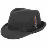 Elkader Trilby by Stetson grey
