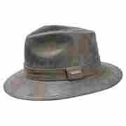 Elkhart Leather Hat by Stetson brown