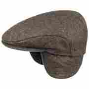 Windstopper Flat Cap by bugatti brown