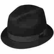 Small Fairway Trilby Hut schwarz