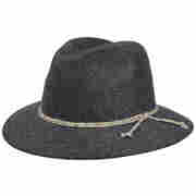Tyrolean Mountain Hat by Hatshopping.com anthracite