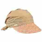 Ansali Straw Visor Cap by Seeberger beige