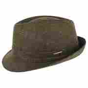 Hydro Fischgrat Trilby by Stetson braun