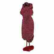 Auris Glamour Knit Scarf by Lierys bordeaux
