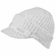 Bianca Knit Hat by CHILLOUTS white