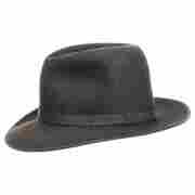 Haarfilz Bogart Bowler by Borsalino anthrazit