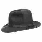 Haarfilz Bogart Bowler by Borsalino schwarz