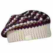 Kangol Pebble Knit Beret for Women white