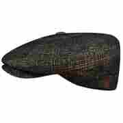 Trevi Flat Cap by Borsalino black
