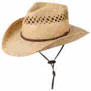 Larimore Raffia Cowboy Hat by Stetson nature