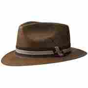 Lynch Toyo Bogart Hat by Stetson brown