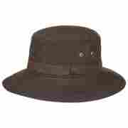 Atkins Waxed Cotton Schlapphut by Stetson braun