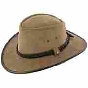 Bac Pac Suede Traveller Hat by BC HATS beige