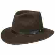 The Outback Opal Haarfilzhut by AKUBRA braun