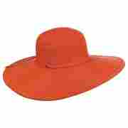 Natalia Papierstrohhut by Hutshopping.de orange
