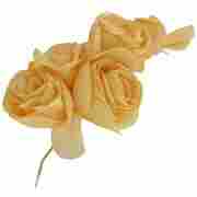 Flower Cluster Ansteckblume gelb