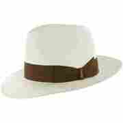 Borsalino Brown Bogart Panama Hat nature