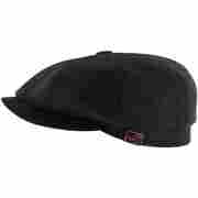 Orlando Lambswool Flat Cap by Mayser black