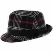 Smart Karohut Trilby by Mayser schwarz