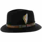 Hammond Traveller Felt Hat by Stetson black