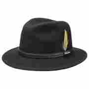 Milliken Traveller Felt Hat by Stetson black