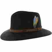 Mono Traveller Felt Hat by Stetson anthracite