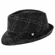Monson Velveteen Cloth Trilby by Stetson black