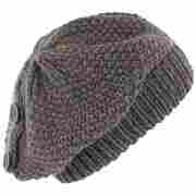 Formosa Knit Beret by Seeberger brown