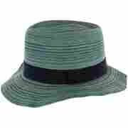 Elodie Cloth Hat by Seeberger turquoise
