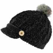 Bellagio Bommel Strickm�tze by Keyone schwarz