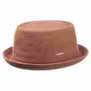 Kangol Wool Mowbray Pork Pie brown