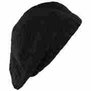 Tulip Beret by Betmar schwarz
