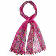 Valparaiso Sommerschal by Passigatti fuchsia