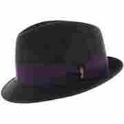 Vaio Trilby Fur Felt Hat by Borsalino anthracite