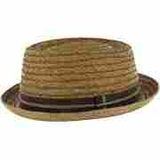 Prichard Pork Pie Straw Hat by Stetson nature