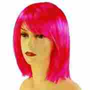 Short Bob Wig for Women pink