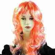 Langhaar Per�cke orange