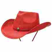 Seattle Western Straw Hat red