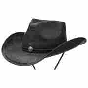 Seattle Western Straw Hat black