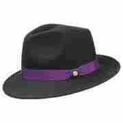 Purple City Felt Hat purple